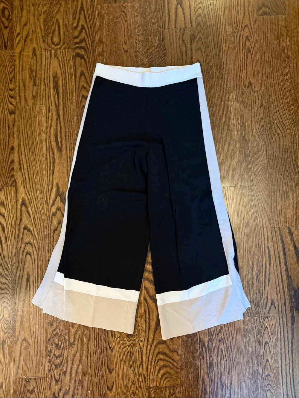 Joseph Ribkoff Black Top with White Contrast Collar